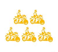 Personality Car Stickers 20cm PVC Decals Waterproof(yellow)