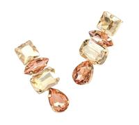Personality Girl Boucles d'oreilles pendantes en forme de goutte d'eau pour femme, taille unique