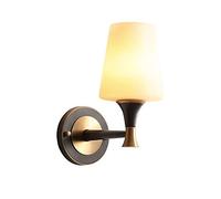 Personality Light Luxury Copper Wall Lamp Single Head Wall Lamp TV Wall Bedroom Bedside Lamp Study Aisle Simple Corridor Living Room Video Wall LED Lighting Energy Saving