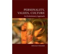 Personality Values Culture Ronald Victoria University Of Wellington Fischer, (Auteur)