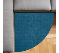 Personalized Corner Rugs Customized Pattern,Dark Blue Decorative Corner Sofa,Custom,110 x 110 cm,Rug for Bedroom Dresser Aesthetic Decorations Floor Carpet