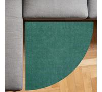 Personalized Corner Rugs Customized Pattern,Emerald Green Decorative Corner Sofa,Custom,200 x 200 cm,Indoor Carpet Room Decor for Teen Girls Bedroom Aesthetic Rug