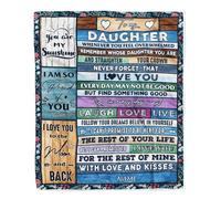 Personalized Dear Daddy Blanket from Daughter God Chose You to be My Dad Warm Soft Winter Night I Love You Dad Father's Day Birthday Christmas Fleece Blanket