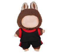 Personalized Doll 15-17cm Doll Tops and Pants Sports Style Ball Clothes (A)