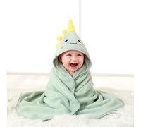 Personalized Hooded Baby Bath Towels - Premium Soft Bath Towel for Newborn,Infant - Ultra Absorbent, Natural Baby Stuff Towel, Soft Coral Velvet Coral Fleece Bath Towel for Boys and Girls (A,1PCS)