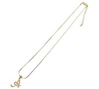 Personalized Letter a Necklace Pendant with Rhinestone Elegant Alphabet Charm Women for Daily Wear Parties and Special Occasions