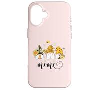 Personalized Mimi Grandma Cute Gnomes and Sunflower Coque pour iPhone 16