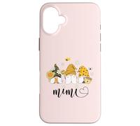 Personalized Mimi Grandma Cute Gnomes and Sunflower Coque pour iPhone 16 Plus