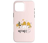 Personalized Mimi Grandma Cute Gnomes and Sunflower Coque pour iPhone 16 Pro Max