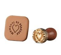 Personalized Pottery Stamp Custom Signature Stamp Create Your Own Design Polymer Clay & Ceramics Tool Tampon fait main(1.5Inches)