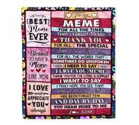 Personalized to My Mom Blanket from Daughter Elephant All The Times That I Forgot to Thank You Mom Birthday Mothers Day Christmas Customized Fleece Blanket