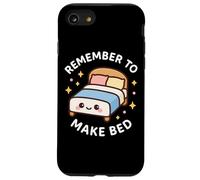 Personnage Amusant « Remember to Make Bed » Coque pour iPhone SE (2020) / 7/8