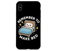 Personnage Amusant « Remember to Make Bed » Coque pour iPhone XS Max