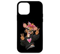 Personnage Animal Mignon cerf drôle Vintage Graphique ludique Coque pour iPhone 12 Mini