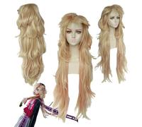 Personnage anime Douma perruque - parfait pour les filles et les garçons Halloween, Comic Con et anime Convention, carnaval cosplay Party