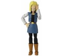 BANDAI - Dragon Ball Super - Figurine Dragon Star 17 cm - Android 18 - Licence Officielle Dragon Ball - Figurine articulée C-18 Cyborg - Jouet Enfant 4 Ans et + - Figurine d'action - 36191