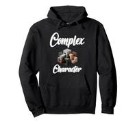 Personnage Complexe drôle personnalité Excentrique étrange Esprit étrange Sweat à Capuche