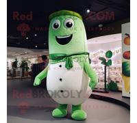 Personnage De Costume De Mascotte Redbrokoly De Concombre Crème Habillé D'un Body Et De Ceintures Multicolore