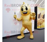 Personnage De Costume De Mascotte Redbrokoly De Lanceur De Couteaux D'or Habillé D'une Combinaison Et De Sacs D'embrayage Multicolore