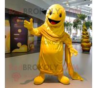 Personnage De Costume De Mascotte Redbrokoly De Poivre D'or Habillé D'une Combinaison Et D'écharpes Multicolore