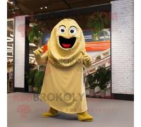 Personnage De Costume De Mascotte Redbrokoly De Poivre D'or Habillé D'une Combinaison Et D'écharpes Multicolore