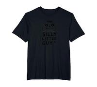 Personnage de Dessin animé fantaisiste Silly Little Guy T-Shirt, Homme Grandes Tailles, Noir, 5X Tall