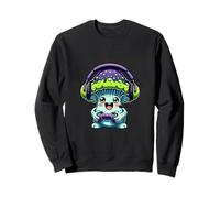 Personnage de Dessin animé Mignon en Forme de Champignon Sweatshirt