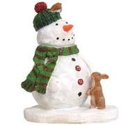 personnage de noël melty le bonhomme de neige - polyrésine - 5,5x4,5x7 cm - multicolore Multicolore G