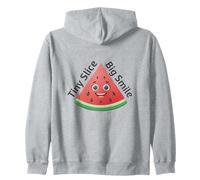 Personnage de pastèque Tiny Slice Big Smile Happy Watermelon Sweat à Capuche