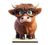 Personnage en bois simple mais charmant pour les fêtes, ce qui en fait un excellent choix pour les paysages de table (I)