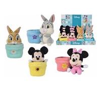 peluche disney mickey : pot de fleurs 15 cm Simba