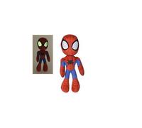 Disney - Spiderman, 25cm, Personnage de la série Marvel Spidey et Ses Amis surprenants, avec des Yeux Qui Brillent dans Le Noir