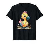 Personnage Fantastique Kawaii Rainbow Dodo Bird Pastel T-Shirt