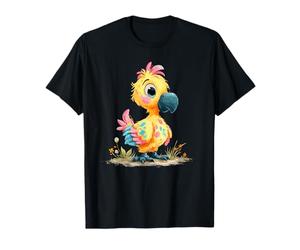 Personnage Fantastique Kawaii Rainbow Dodo Bird Pastel T-Shirt