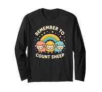 Personnage Humoristique « Remember to Count Sheep » Manche Longue