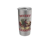 Personnage légendaire Krampus | Masque Krampus Run Perchten Gobelet isotherme en acier inoxydable double paroi