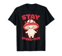 Personnage Mignon Champignon Stay Spore-tive T-Shirt