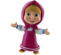 Personnage miniature en PVC - Macha et l'ours - Rose - Pour Enfant Fille de 3 ans et plus - 6 cm