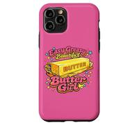 Personnage Vintage Sassy Golden Melting Butter Girl Coque pour iPhone 11 Pro