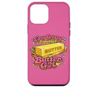 Personnage Vintage Sassy Golden Melting Butter Girl Coque pour iPhone 12 Mini