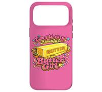 Personnage Vintage Sassy Golden Melting Butter Girl Coque pour iPhone 17 Pro Max