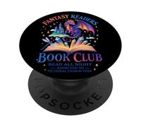 Personnages addictifs du Club de Lecture Fantasy Readers PopSockets PopGrip Adhésif