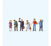 Personnages communs (x6) - PREISER 10603 - HO 1/87