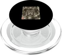 Personnages du Film d'horreur drôle surpris avec Un Chat effrayé PopSockets PopGrip pour MagSafe
