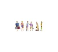 Noch Figurines H0 15518 – 6 figurines peintes debout avec sacs de courses