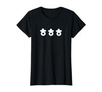 Personnages Mignons et drôles de Mots coréens Hangul Laugh T-Shirt Graphique avec Valeur