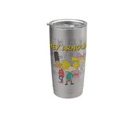 Personnages Nickelodeon Hey Arnold Gobelet isotherme en acier inoxydable double paroi