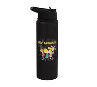 Personnages Nickelodeon Hey Arnold Stainless Steel Insulated Water Bottle
