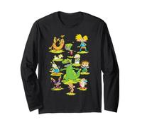 Personnages Nickelodeon recouverts de Slime Manche Longue