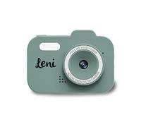 Personnalisable Appareil Photo numérique Enfant Vert - caméra Robuste pour Photos & vidéos - pour Enfants dès 3 Ans - personnalisée avec Le prénom - Zazu
